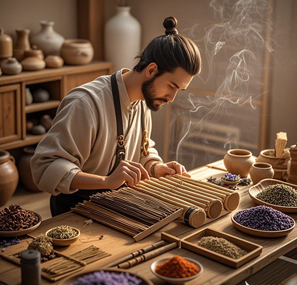 お香作りの芸術:手作りの職人技から完璧な香りまで